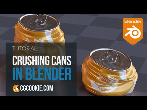 Using Blender to Crush Some Cans Tutorial
