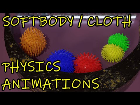 Cloth Softbody Mini Compilation – BlenderRookie