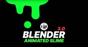 2D ANIMATED SLIME BLENDER 3.0 EEVEE TUTORIAL