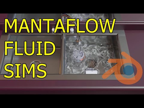 Mantaflow Fluid – Sink Animations
