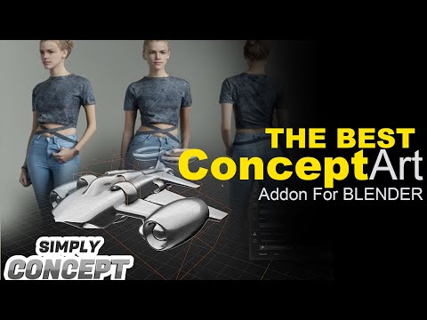 the best concepting tool for 3d artists that use blender simply concept
