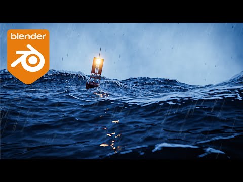 Blender Tutorial – Creating a Stormy Ocean