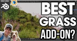 Creating REALISTIC GRASS and Environments in Blender with GrassBlade (On Sale!)