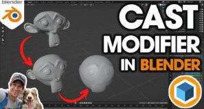 How to Use the CAST MODIFIER in Blender!