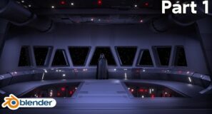 Star Destroyer Bridge – Part 1 (Blender Tutorial)