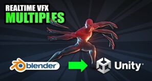 Blender to Unity VFX tutorial : Multiples Smear