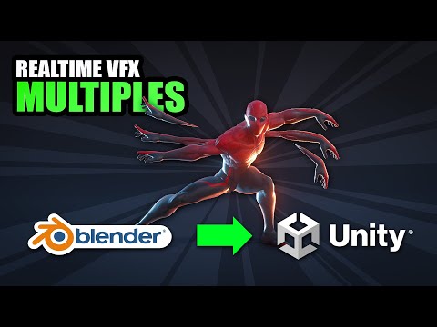 Blender to Unity VFX tutorial : Multiples Smear