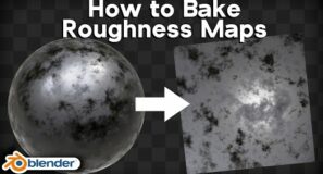 How to Bake Roughness Maps (Blender Tutorial)