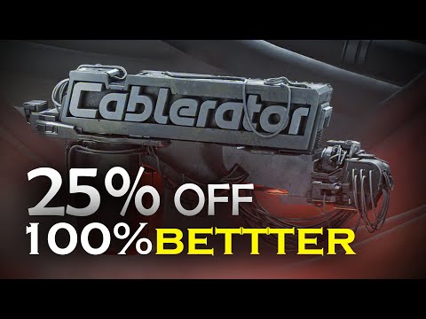 the cablerator addon for blender 25% off 100% better
