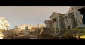creating a roman city in blender