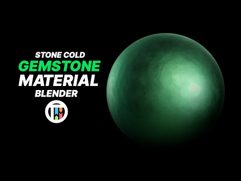 Stone Cold Gemstone Material in Blender 2.9 Eevee – Tutorial