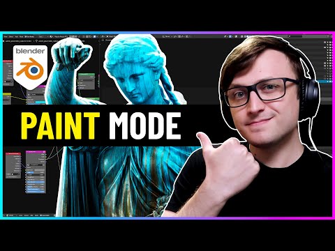 What Will Blender’s New PAINT MODE Look Like?