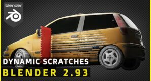 Tutorial: Dynamically Scratch Paint Off – Blender