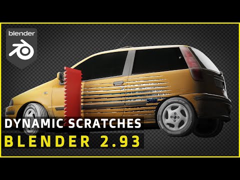 Tutorial: Dynamically Scratch Paint Off – Blender