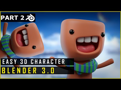 Blender | EASY 3D Character [Part 2]