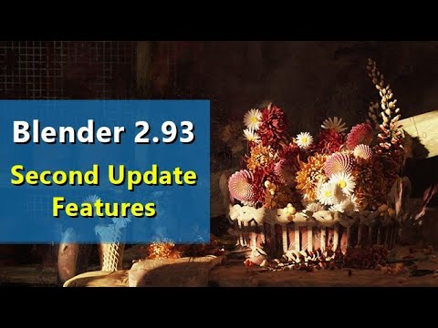 Blender 2.93 Update Features