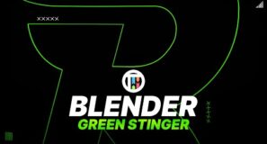 GREEN STINGER TRANSITION – BLENDER EEVEE SPEEDART