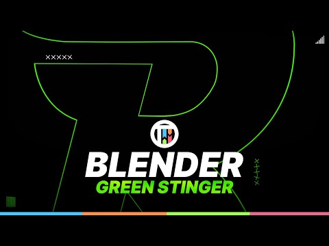 GREEN STINGER TRANSITION – BLENDER EEVEE SPEEDART