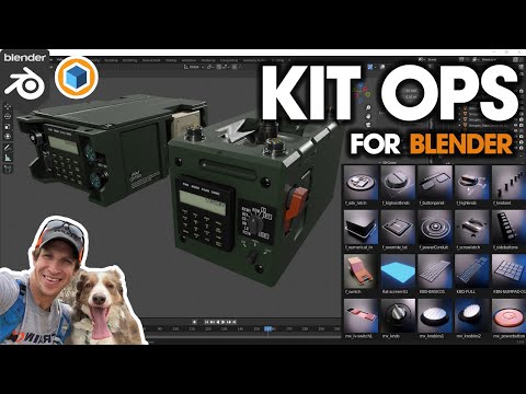 Modeling and Kitbashing with KIT OPS PRO! (Beginner Tutorial Included)