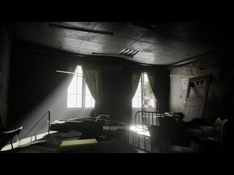 cinematic hospital scene rendered in blender eevee project available for download