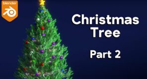 Christmas Tree 🎄 Part 2 (Blender Tutorial)