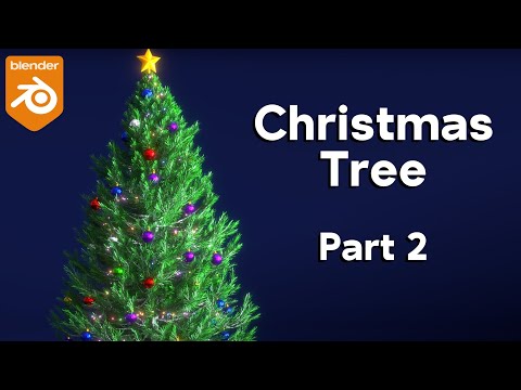 Christmas Tree 🎄 Part 2 (Blender Tutorial)