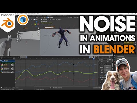 How to Create RANDOM MOVEMENT in Animations with NOISE!
