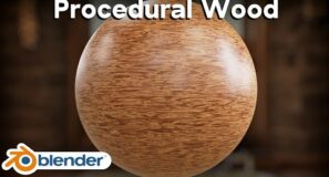 Procedural Wood Material (Blender Tutorial)