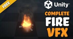 Fire VFX in Unity  –  Part 1 : main Flame