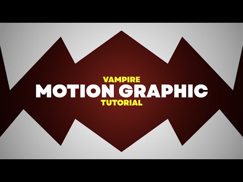 Vampire Motion Graphic Transition – Blender Tutorial