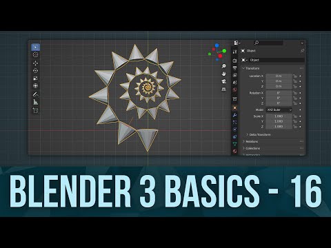 BLENDER BASICS 16: Object Modifiers