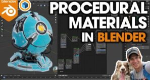 Realistic PROCEDURAL MATERIALS in Blender with Fluent Materializer! (On Sale)
