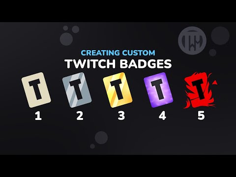 How to create SIMPLE Twitch sub badges / YouTube Gaming badges – UNCUT Tutorial