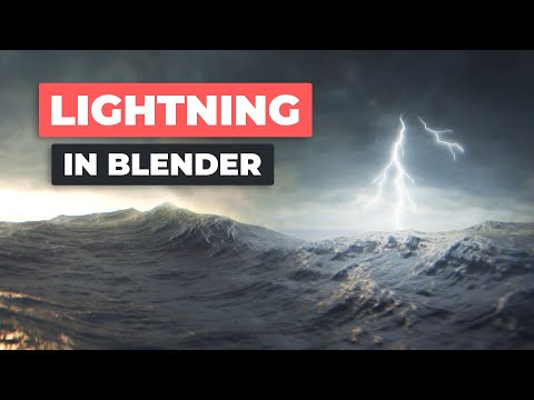 Animated Lightning in Blender (Tutorial)