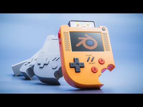 PRESS START: Your Simple First Blender Project – Course Trailer