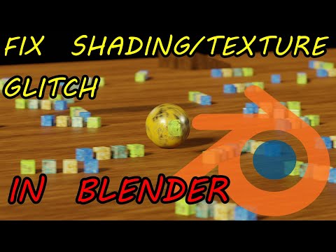 Fix Cycles Shading Texture Glitch – BlenderRookie