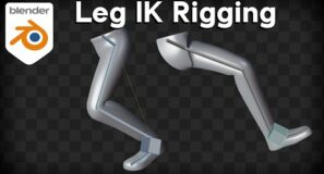 How to Setup Leg IK Rigging (Blender Tutorial)