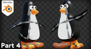 Character Creation for Beginners – Part 4 – Stylized Penguin (Blender Tutorial)