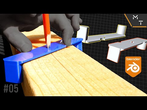 Designing A Precision Tool In Blender 2.9+