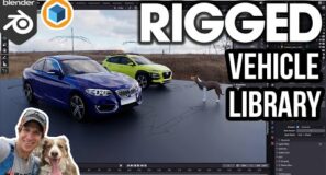 Rigged VEHICLE LIBRARY Add-On – Checking out City Pack Cars!