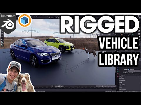 Rigged VEHICLE LIBRARY Add-On – Checking out City Pack Cars!