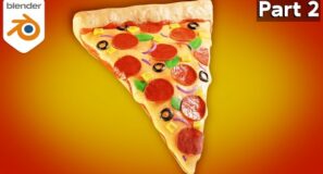 Pizza Slice 🍕 Part 2 (Blender Tutorial)