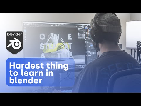 The Hardest Trick to Learn in Blender