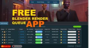 free blender render que application
