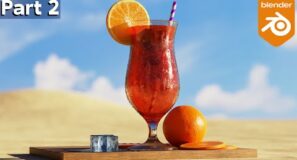 Summer Beverage 🍹 Part 2 (Blender Tutorial)
