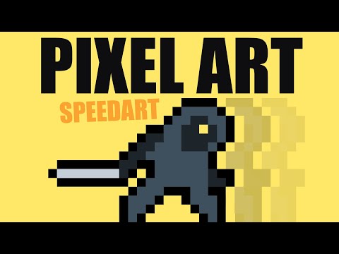 Pixel Art Swordman Idle Animation – Aseprite Speed Art