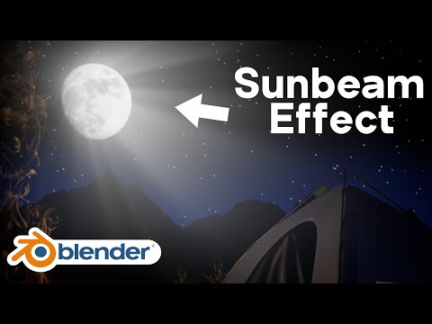 How to Use Blender’s Sunbeam Node (Tutorial)