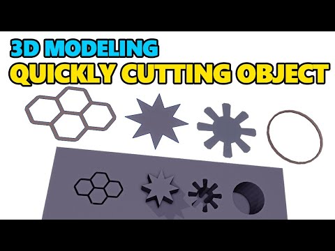 Cutting Model with the Knife in Blender 3.0