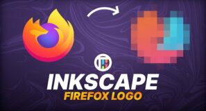 Firefox Logo Vector Re-Design – Speedart w/ Commentary (Inkscape)