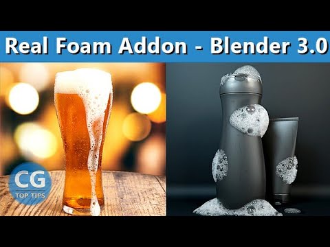 Create Realistic Foam in Blender 3.0